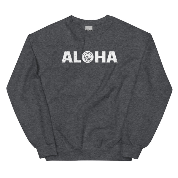 Aloha Wave Crew Neck Sweatshirt