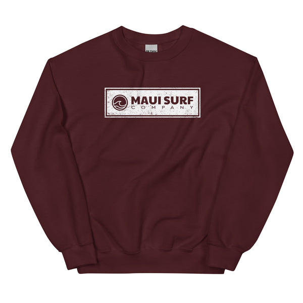 Maui Surf Box Crew Neck Sweatshirt