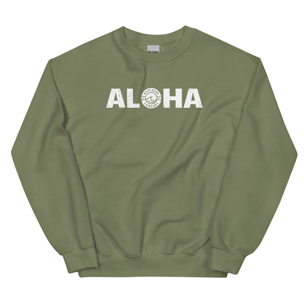 Aloha Wave Crew Neck Sweatshirt