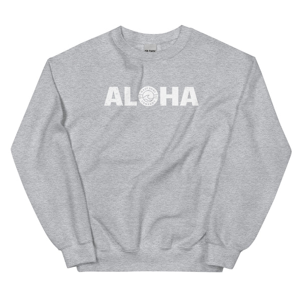 Aloha Wave Crew Neck Sweatshirt